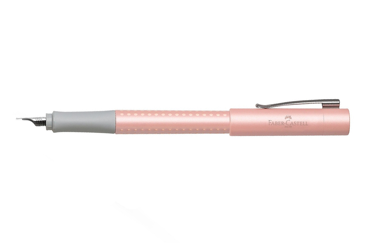 Faber-Castell Grip Pearl Pink Rose Vulpen